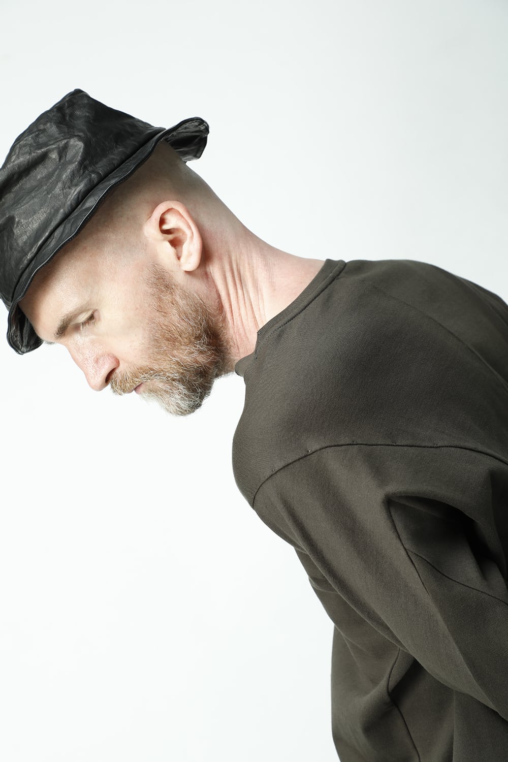 Long sleeve medium weight soft jersey Mud Khaki