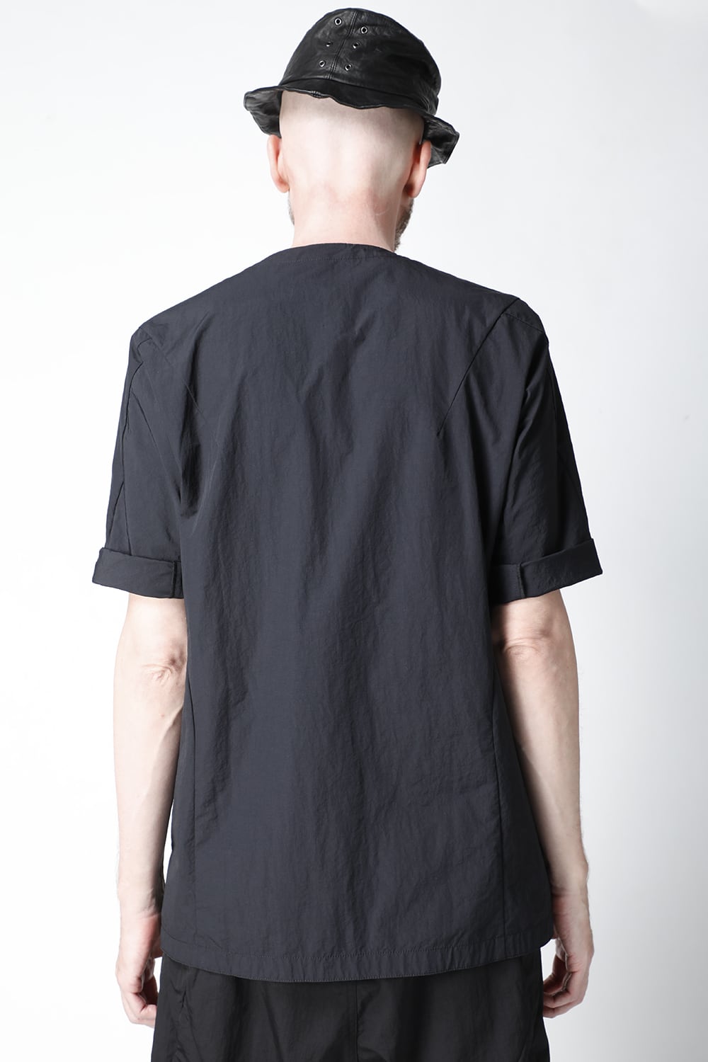 Short sleeve shirt shrink cotton nylon