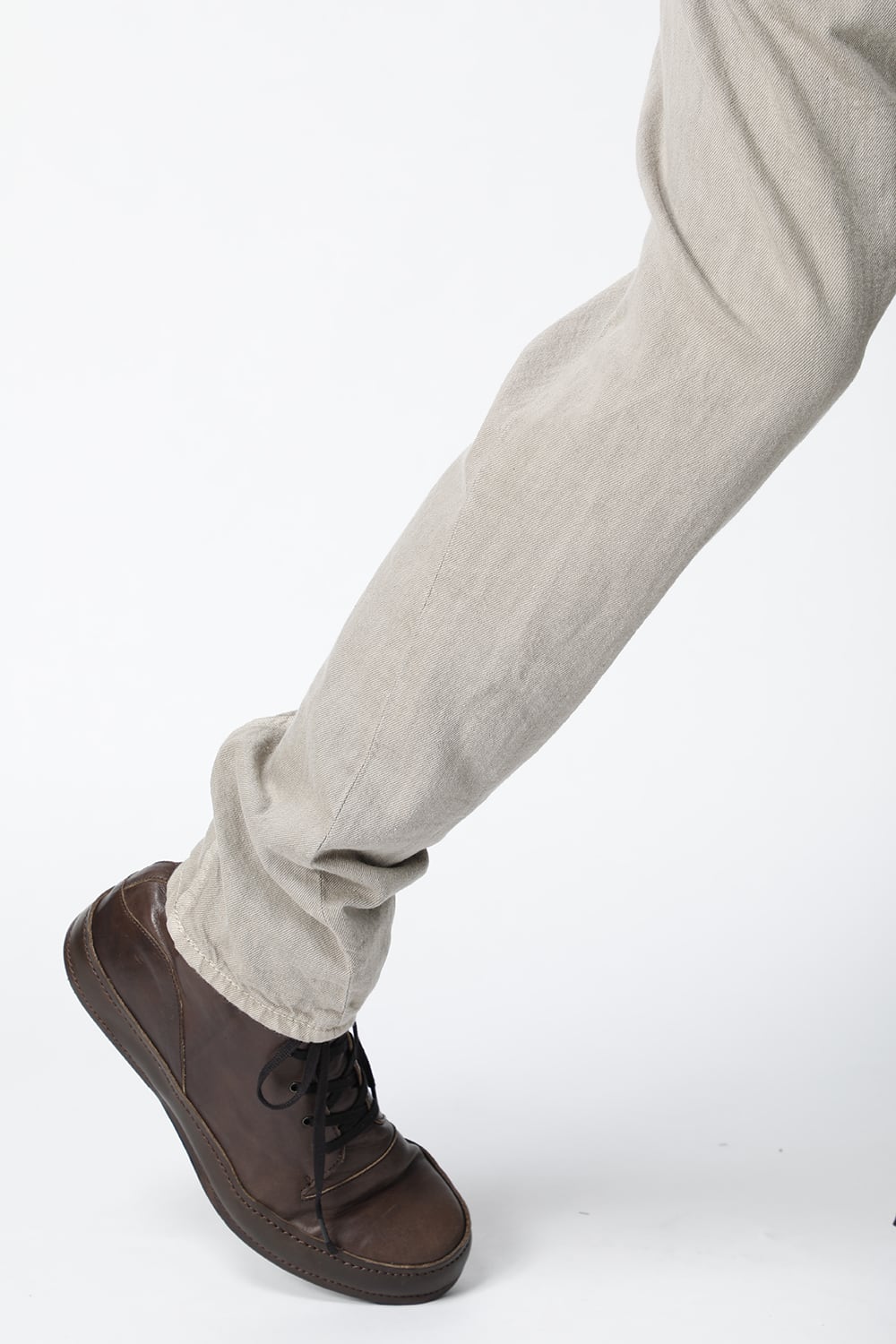 Drop clotch pants 8oz denim vintage wash