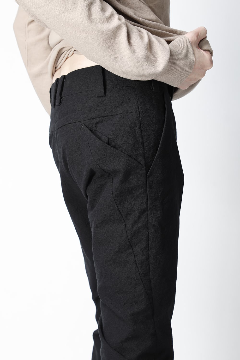 Slim pants cotton / nylon