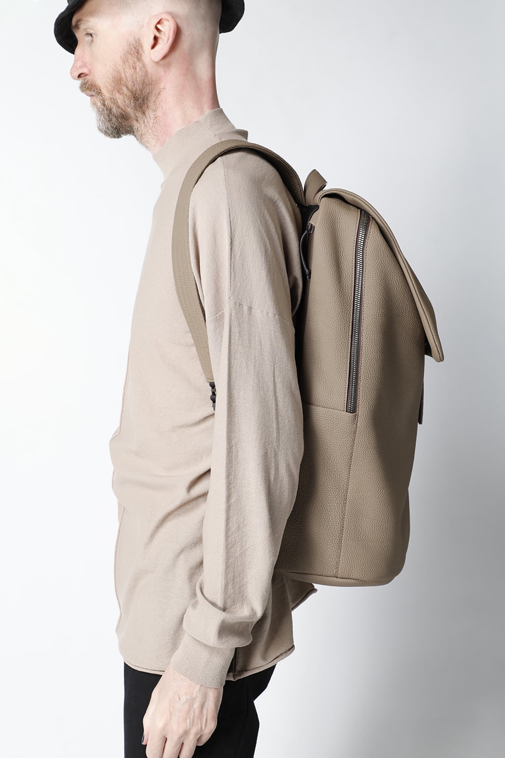 PC backpack Cow Leather Tope