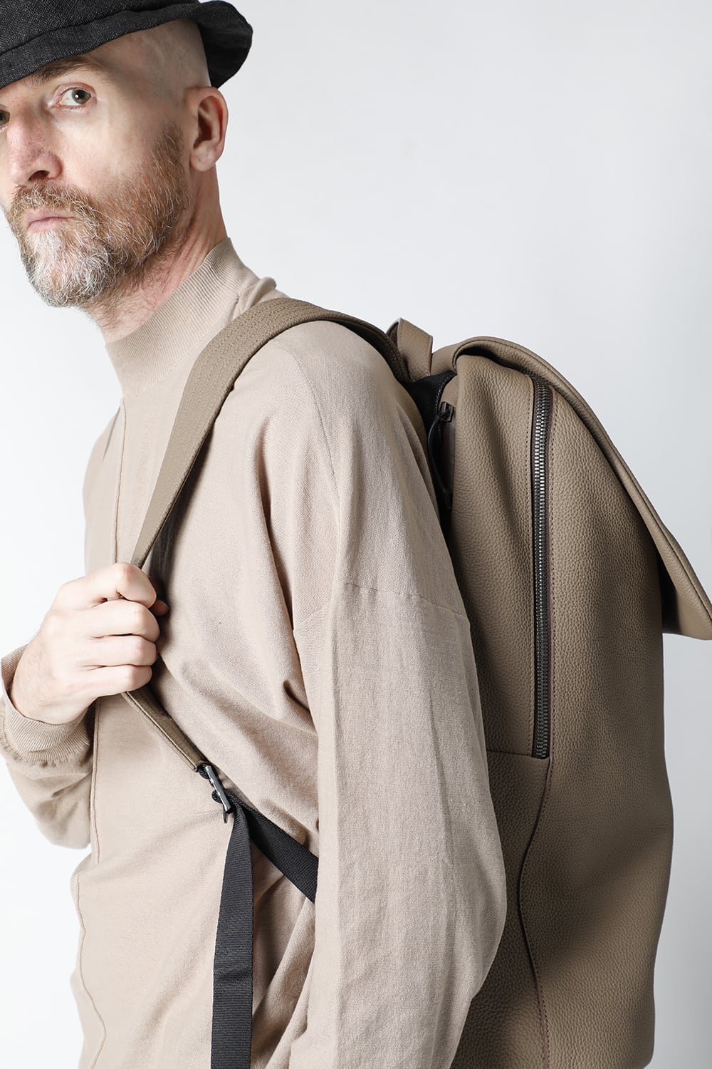 PC backpack Cow Leather Tope