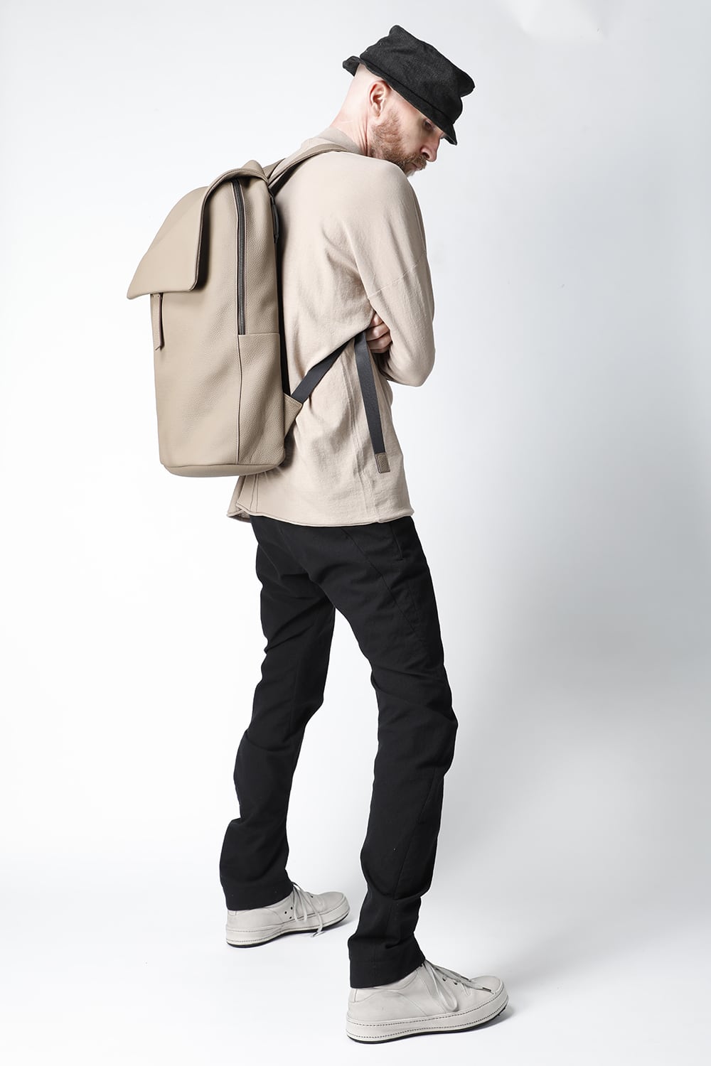 PC backpack Cow Leather Tope