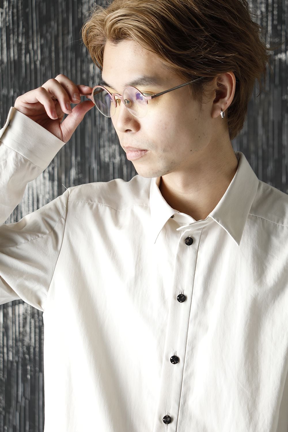 RG0131CU-RUST RED Round sunglasses B