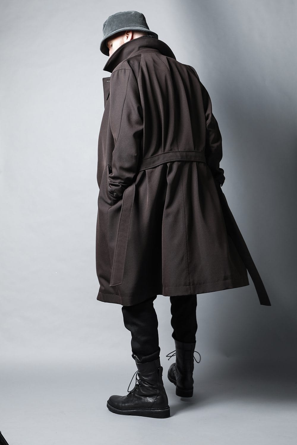 Coat structure Wool gabardine