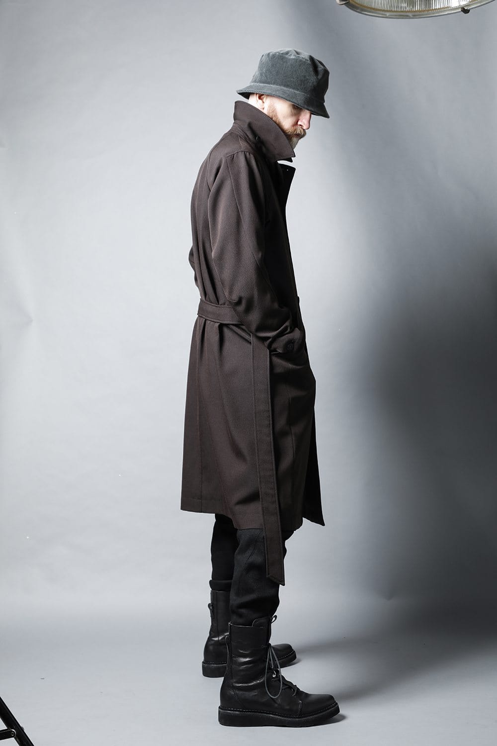 Coat structure Wool gabardine