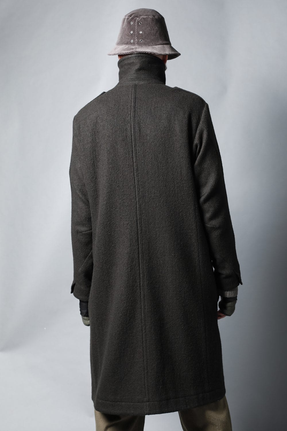 Coat Wool Herringbone