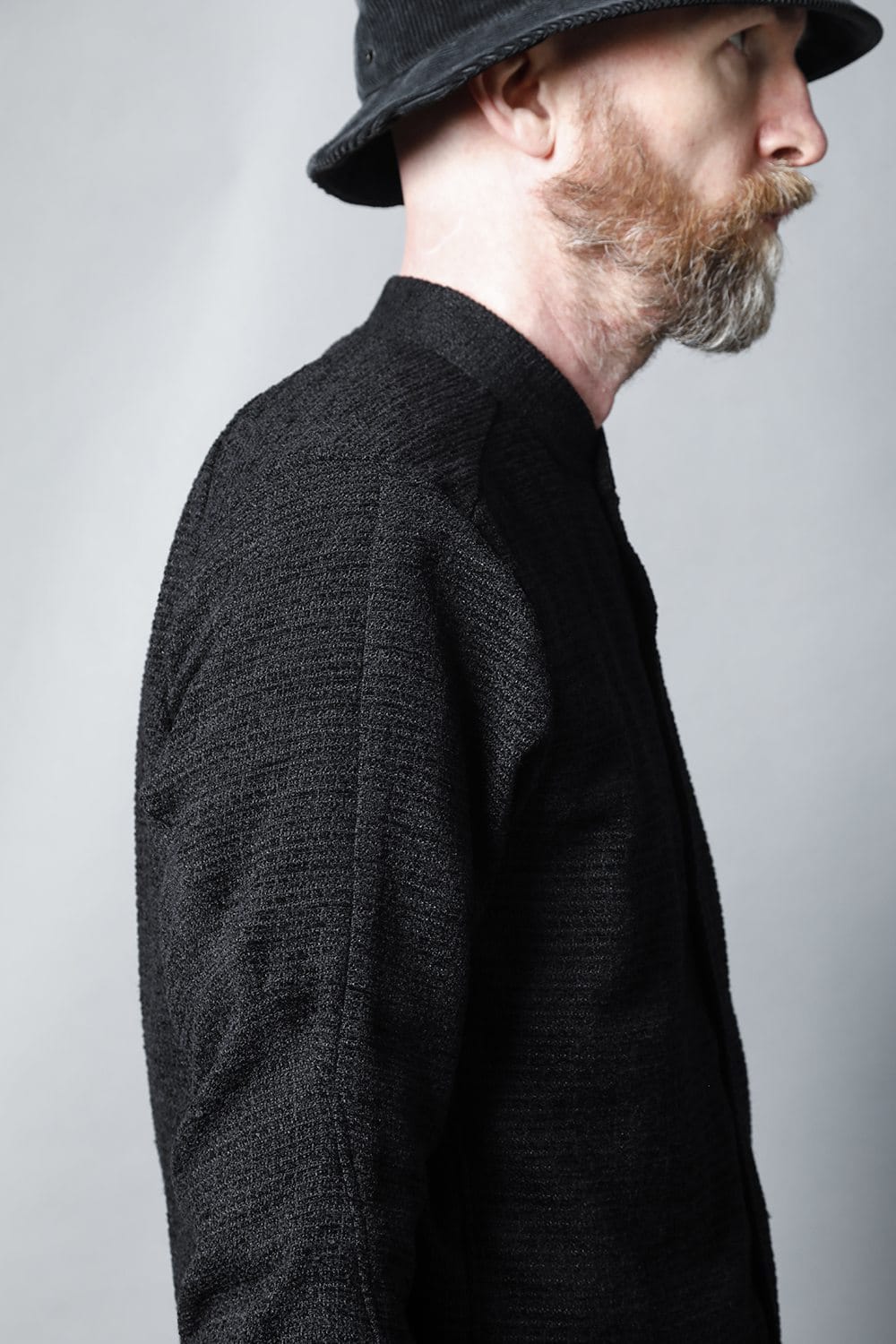 Long shirt Silk tweed