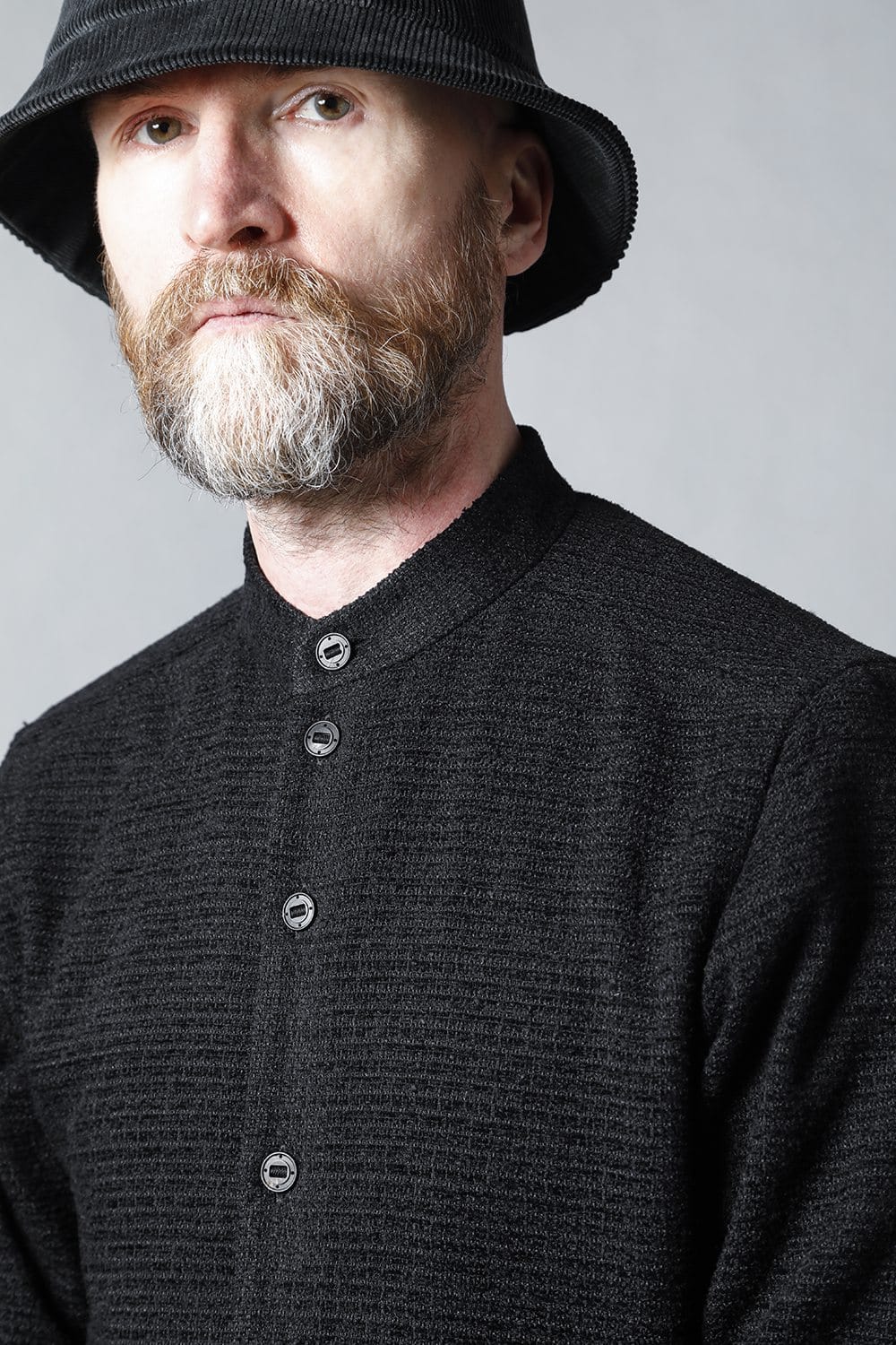 Long shirt Silk tweed