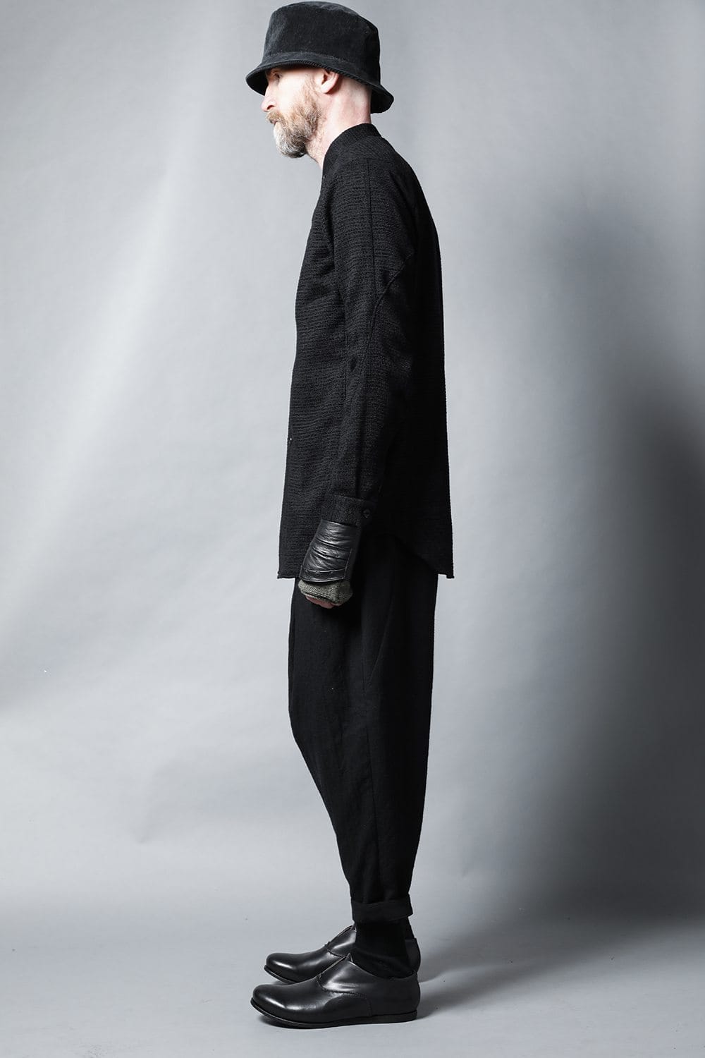 Long shirt Silk tweed