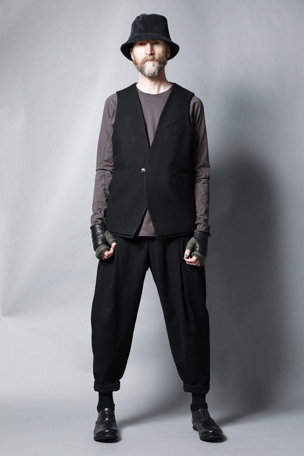 Cropped pants Virgin wool