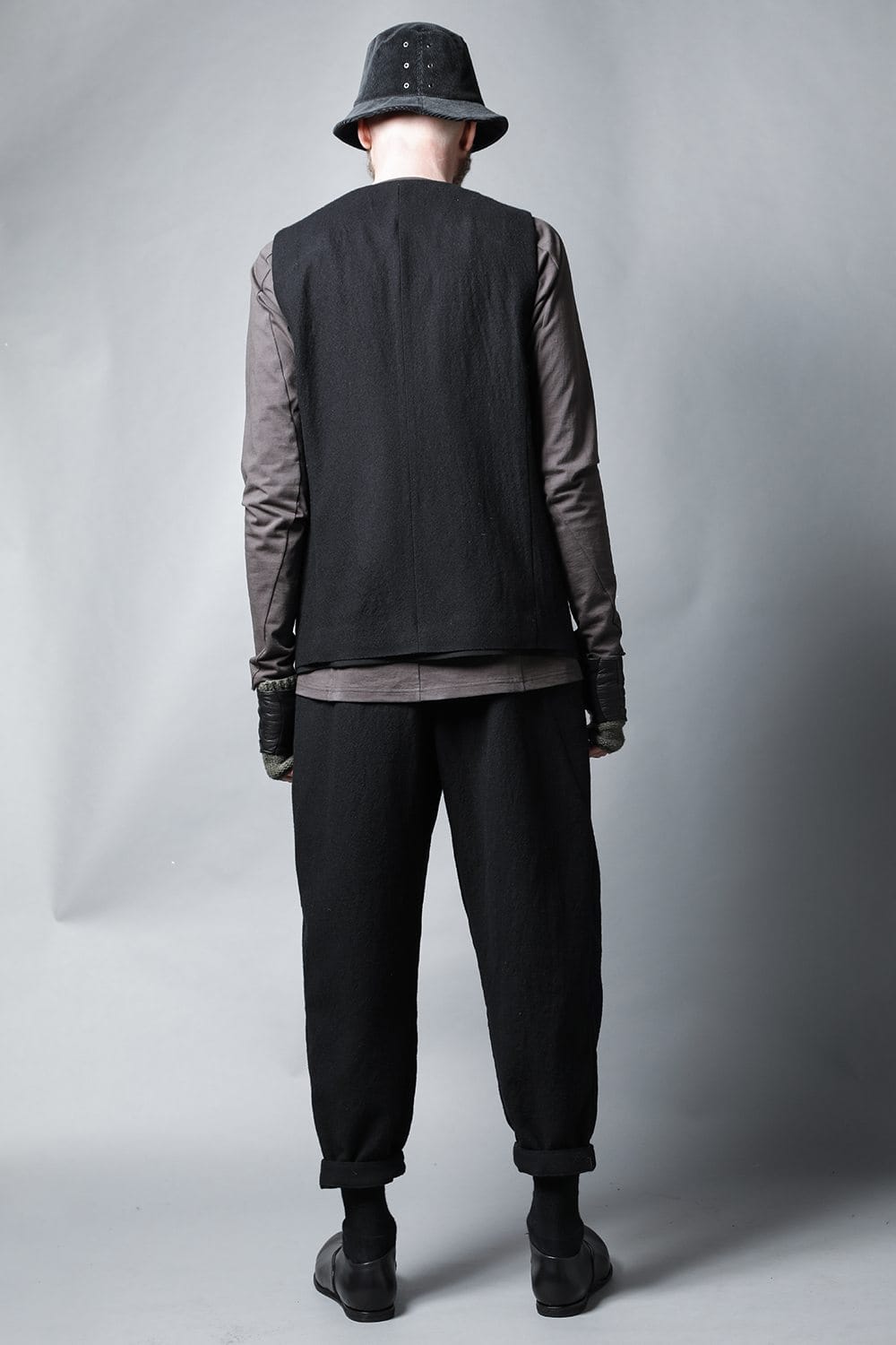 Cropped pants Virgin wool