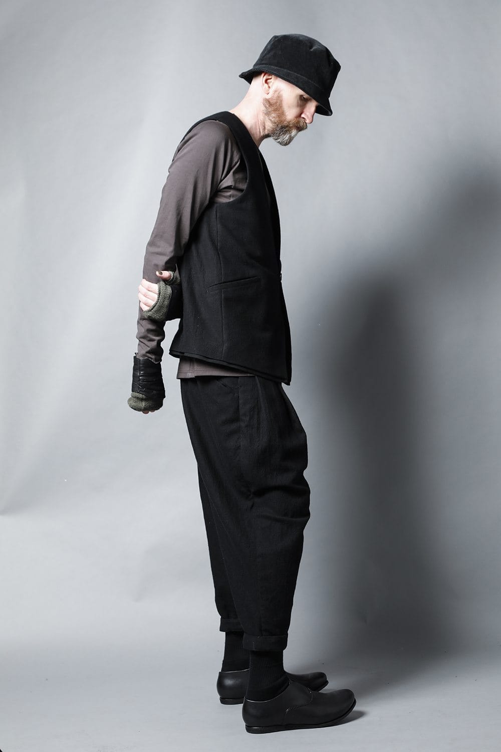 Cropped pants Virgin wool