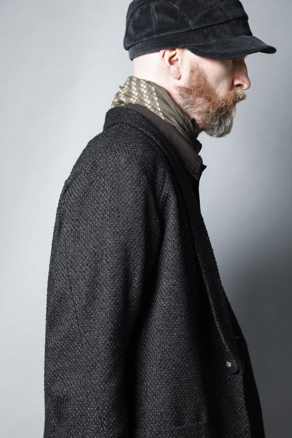 ジャケット シルクミックスジャガード