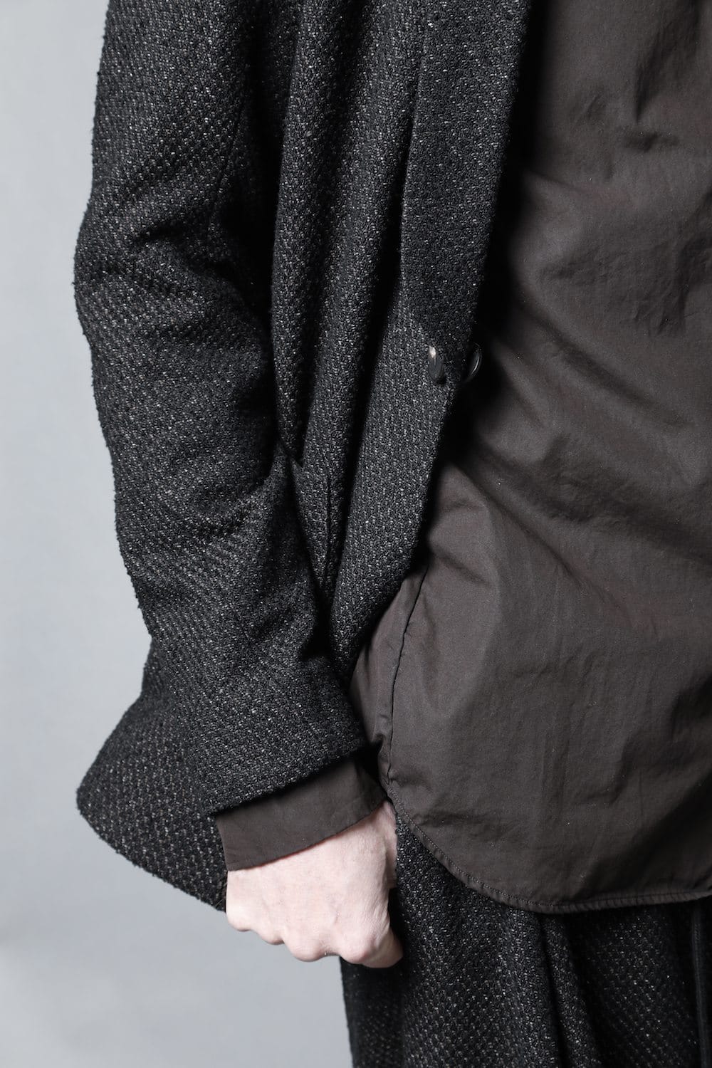 ジャケット シルクミックスジャガード