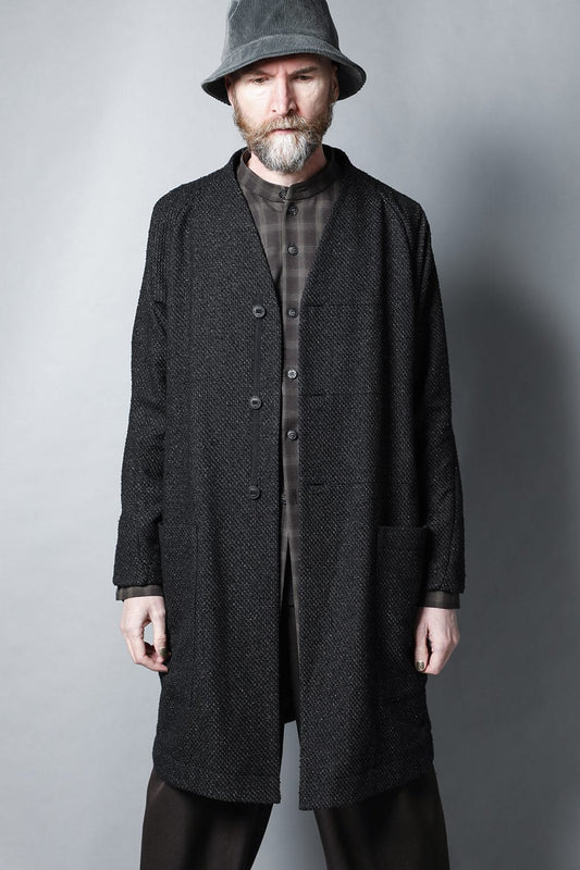 Coat Silk mixed Jacquard