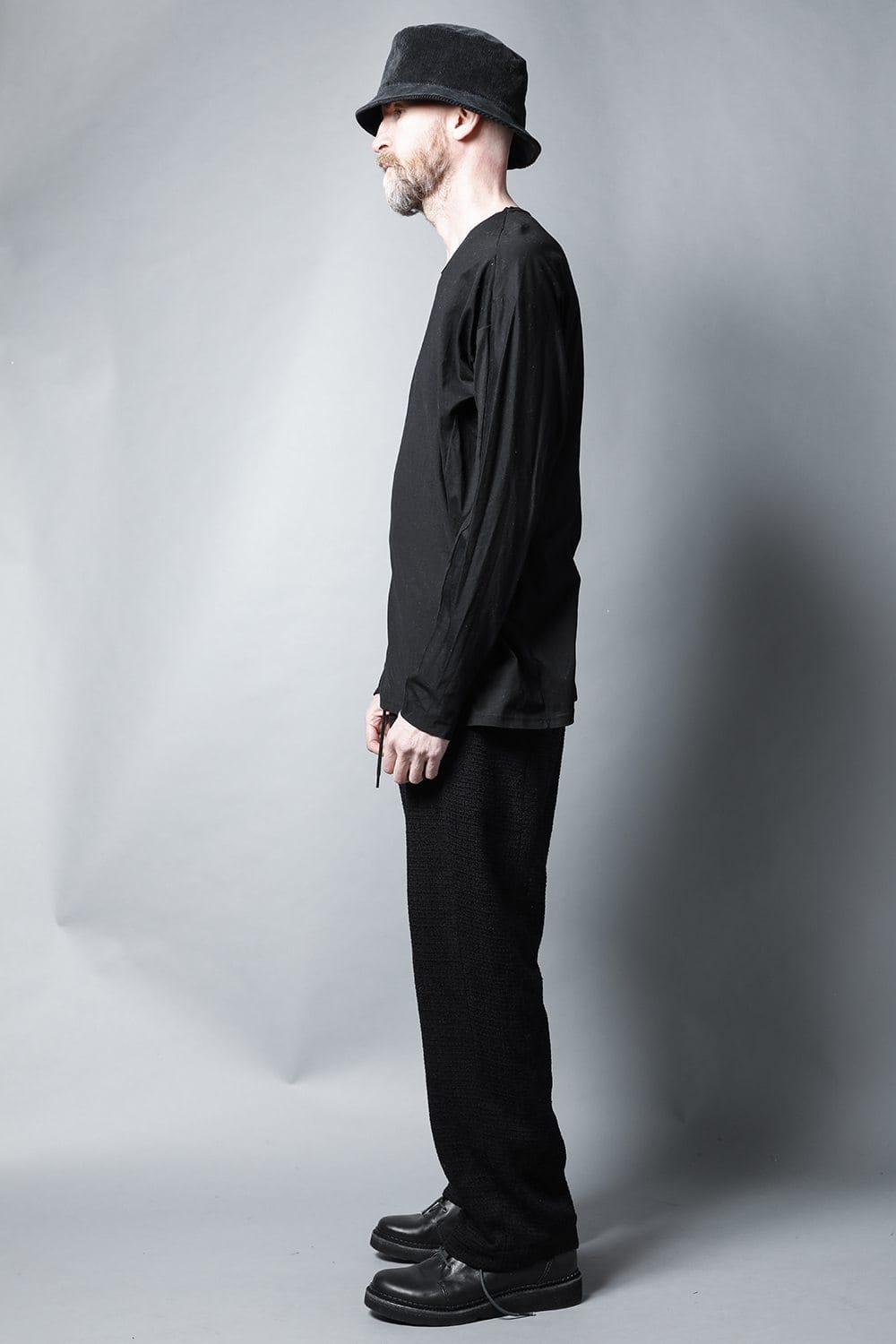 Relaxe pants Silk tweed