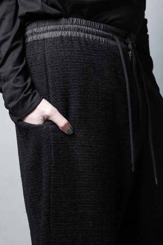 リラックスパンツ シルクツイード