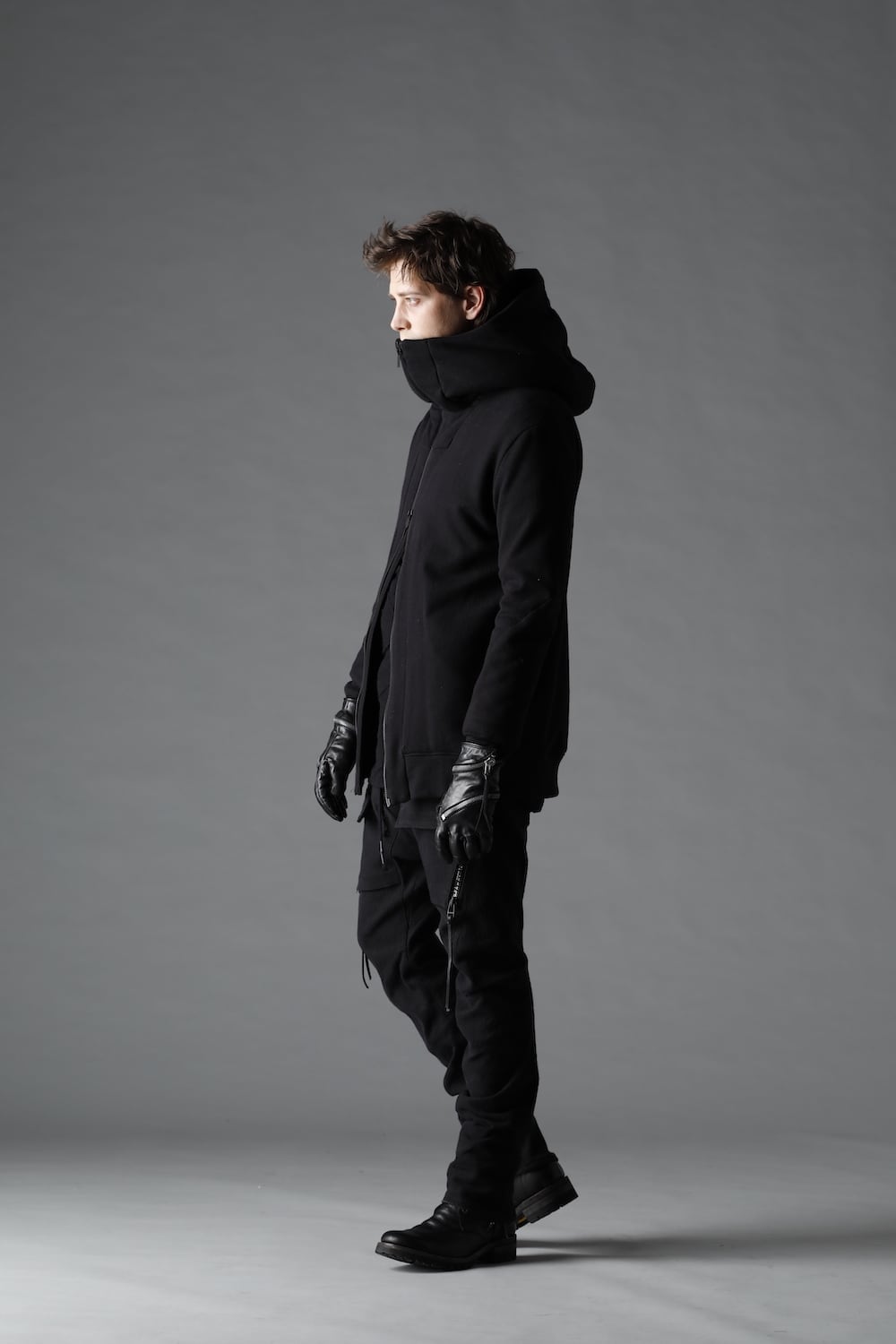 Untwisted Fleece Lining Long Hood JKT