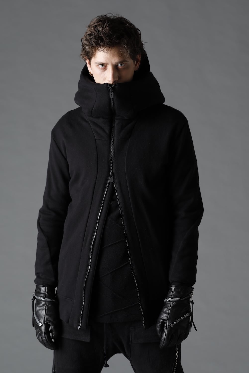 Untwisted Fleece Lining Long Hood JKT