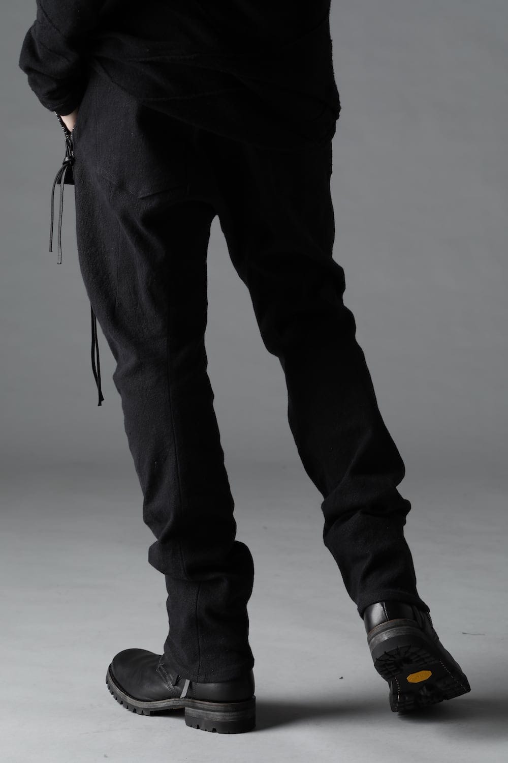 Heavy Linen x Cotton Hyper Stretch Curve Bush Pants