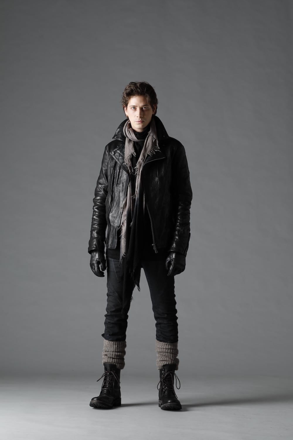 ジャパンディアレザーWライダースジャケット