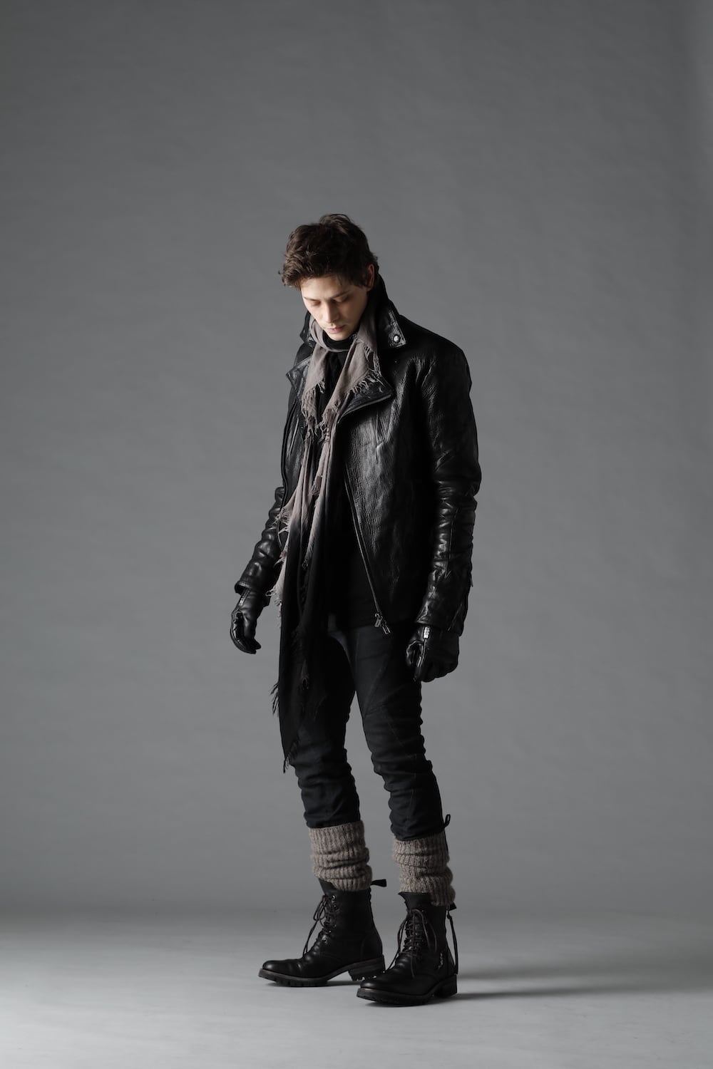 ジャパンディアレザーWライダースジャケット