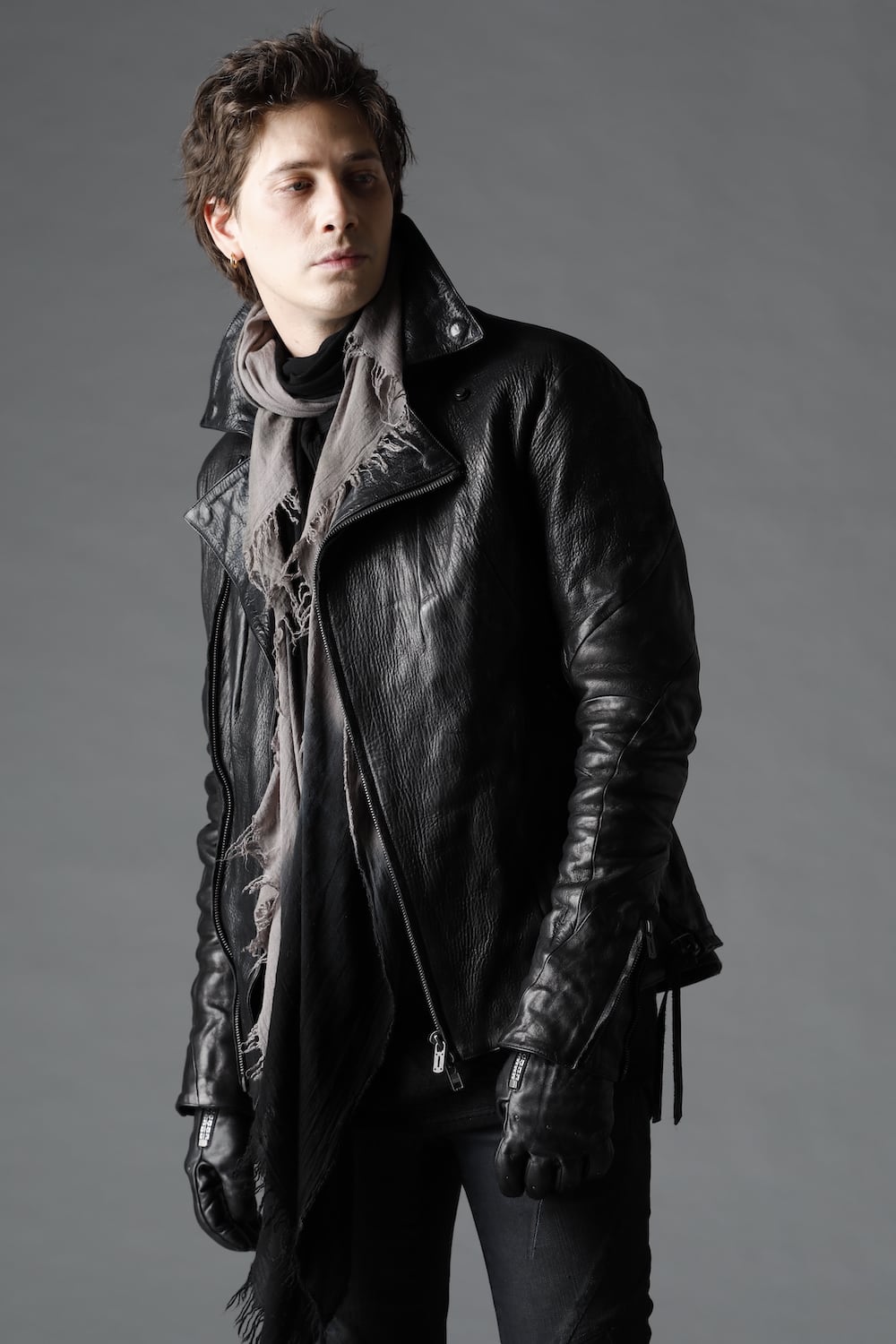 ジャパンディアレザーWライダースジャケット