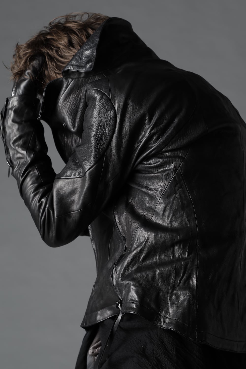 ジャパンディアレザーWライダースジャケット