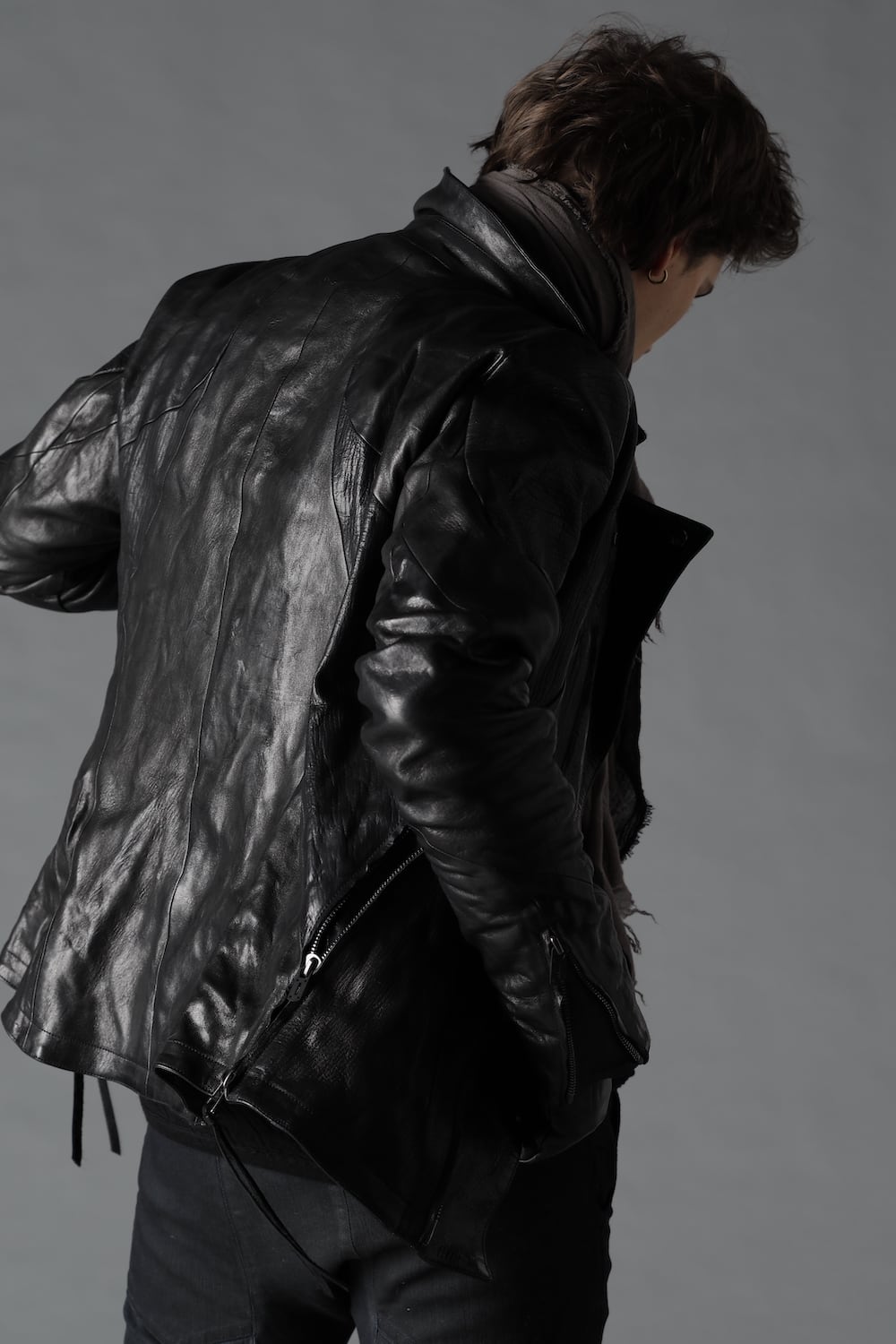 ジャパンディアレザーWライダースジャケット