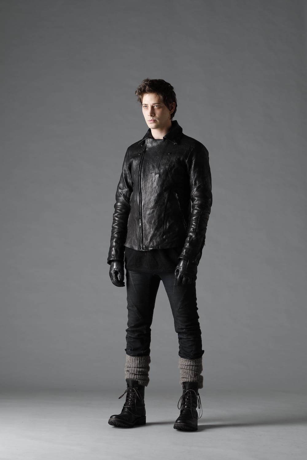 ジャパンディアレザーWライダースジャケット