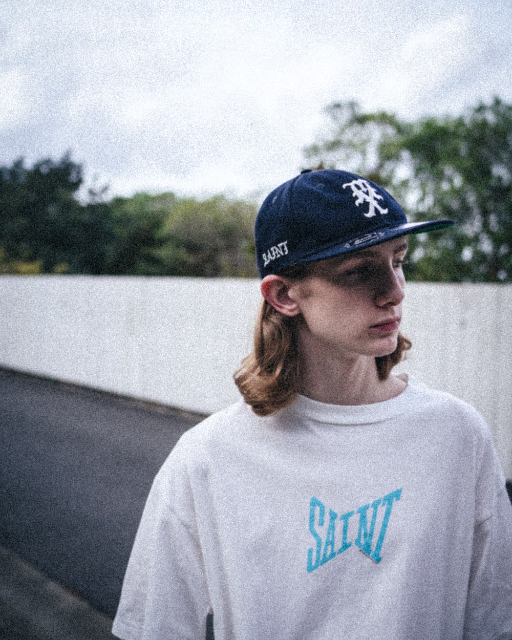 NEW ERA × SAINT Mxxxxxx MX Cap Navy