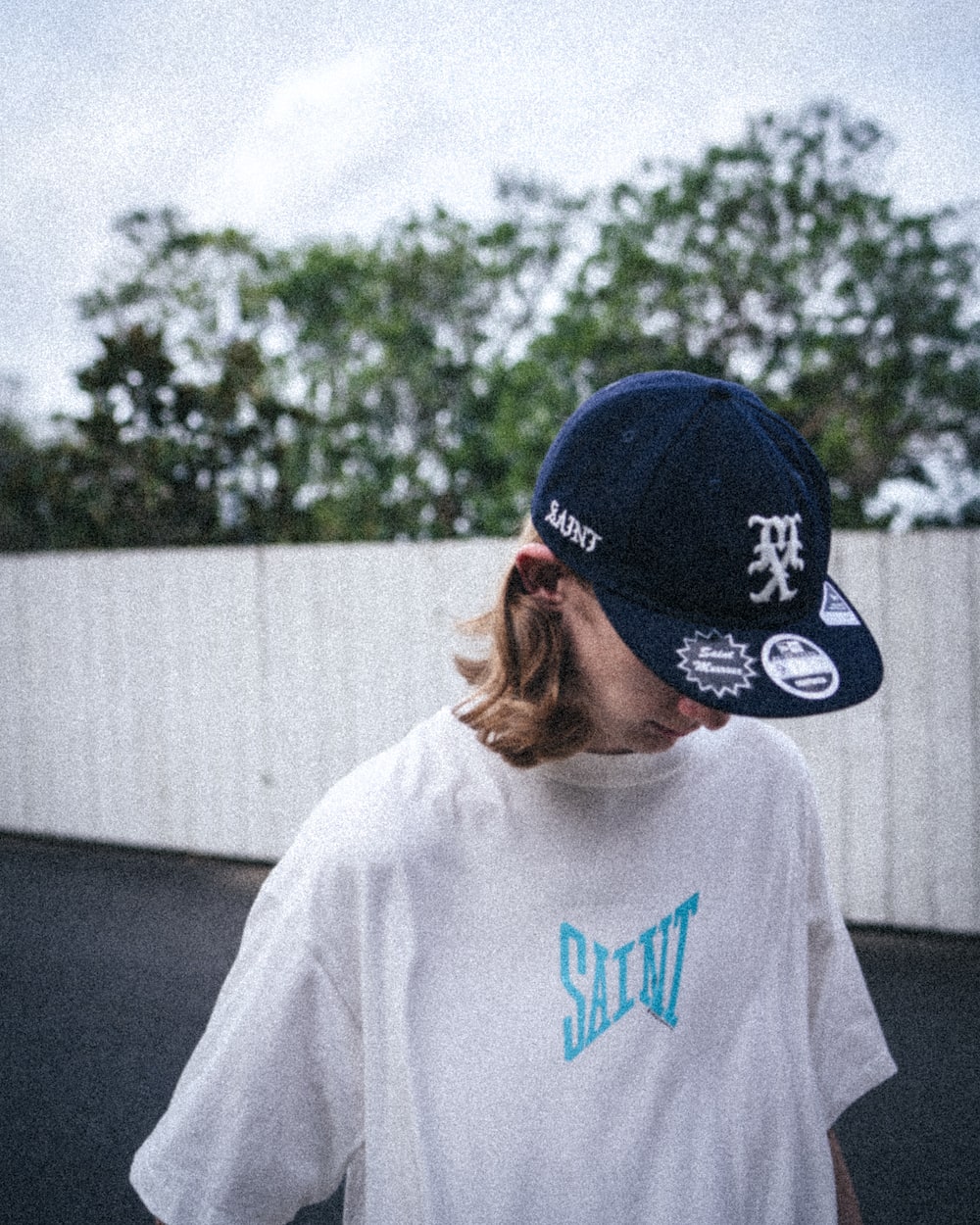 NEW ERA × SAINT Mxxxxxx MX Cap Navy
