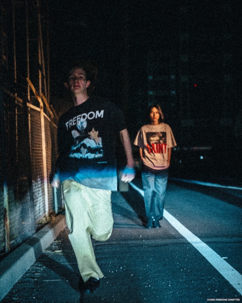 フリーダム × セントマイケル ショートスリーブTシャツ