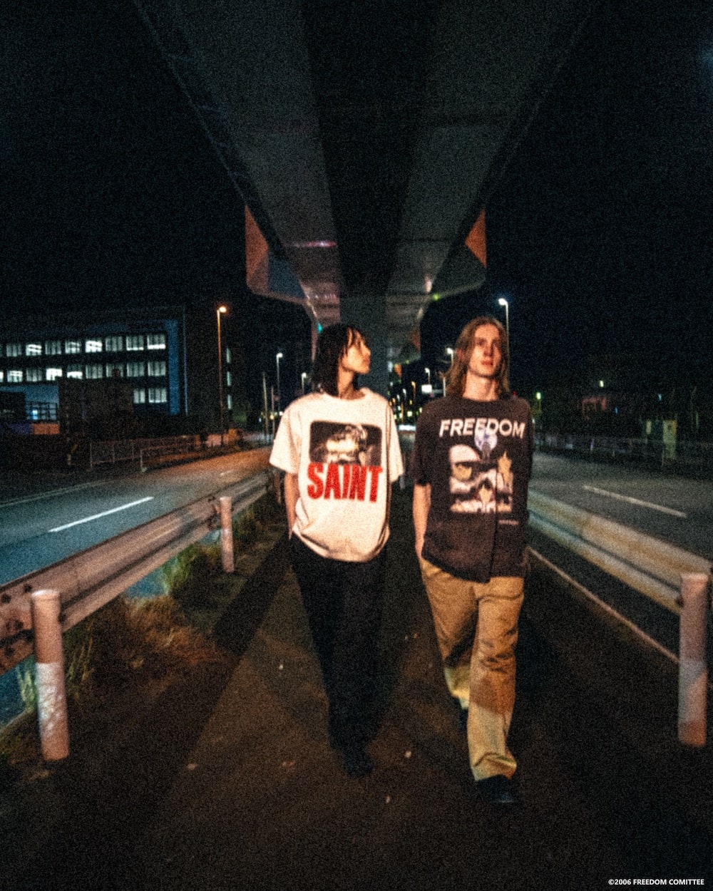 フリーダム × セントマイケル SAINT ショートスリーブTシャツ