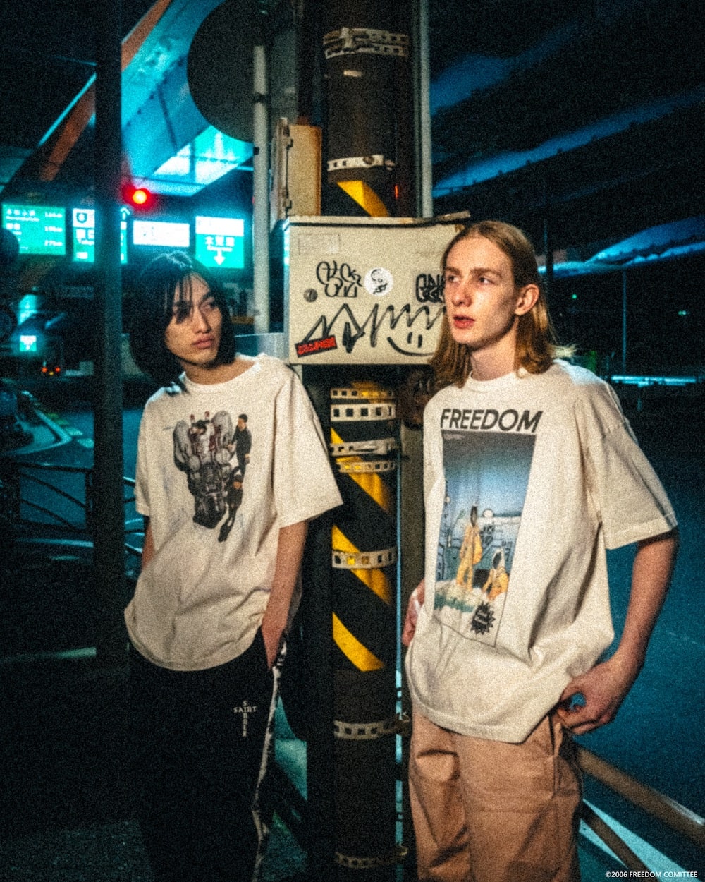 フリーダム × セントマイケル BIKE ショートスリーブTシャツ