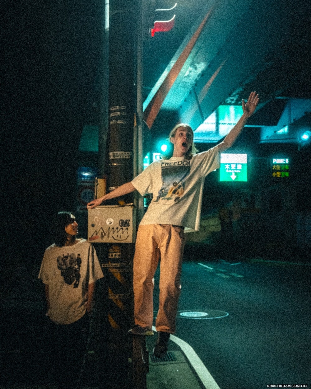 フリーダム × セントマイケル BIKE ショートスリーブTシャツ