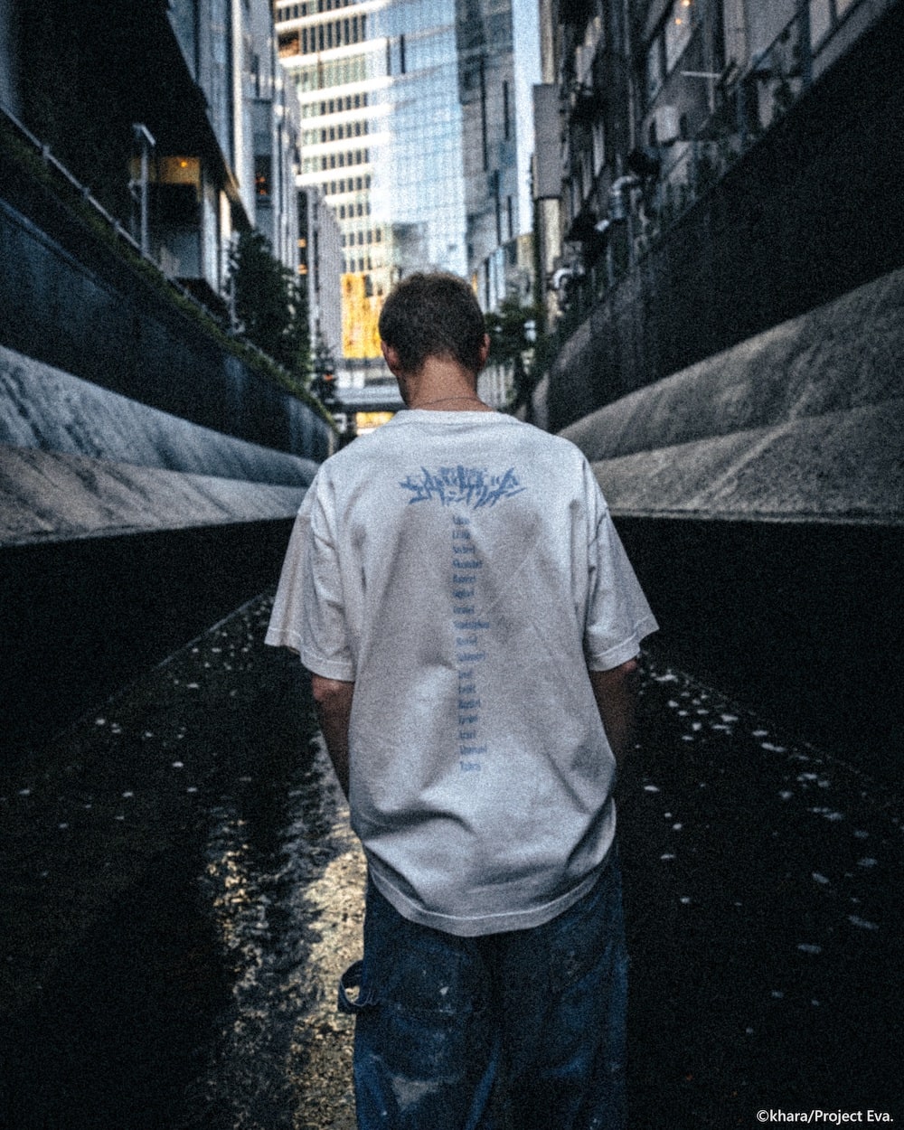 EVANGELION × SAINT Mxxxxxx SHINJI Short sleeve T-shirt