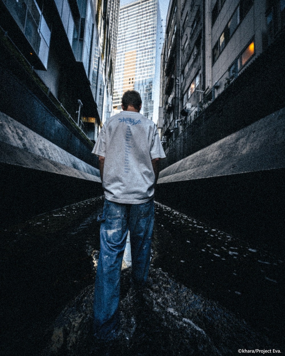 EVANGELION × SAINT Mxxxxxx SHINJI Short sleeve T-shirt