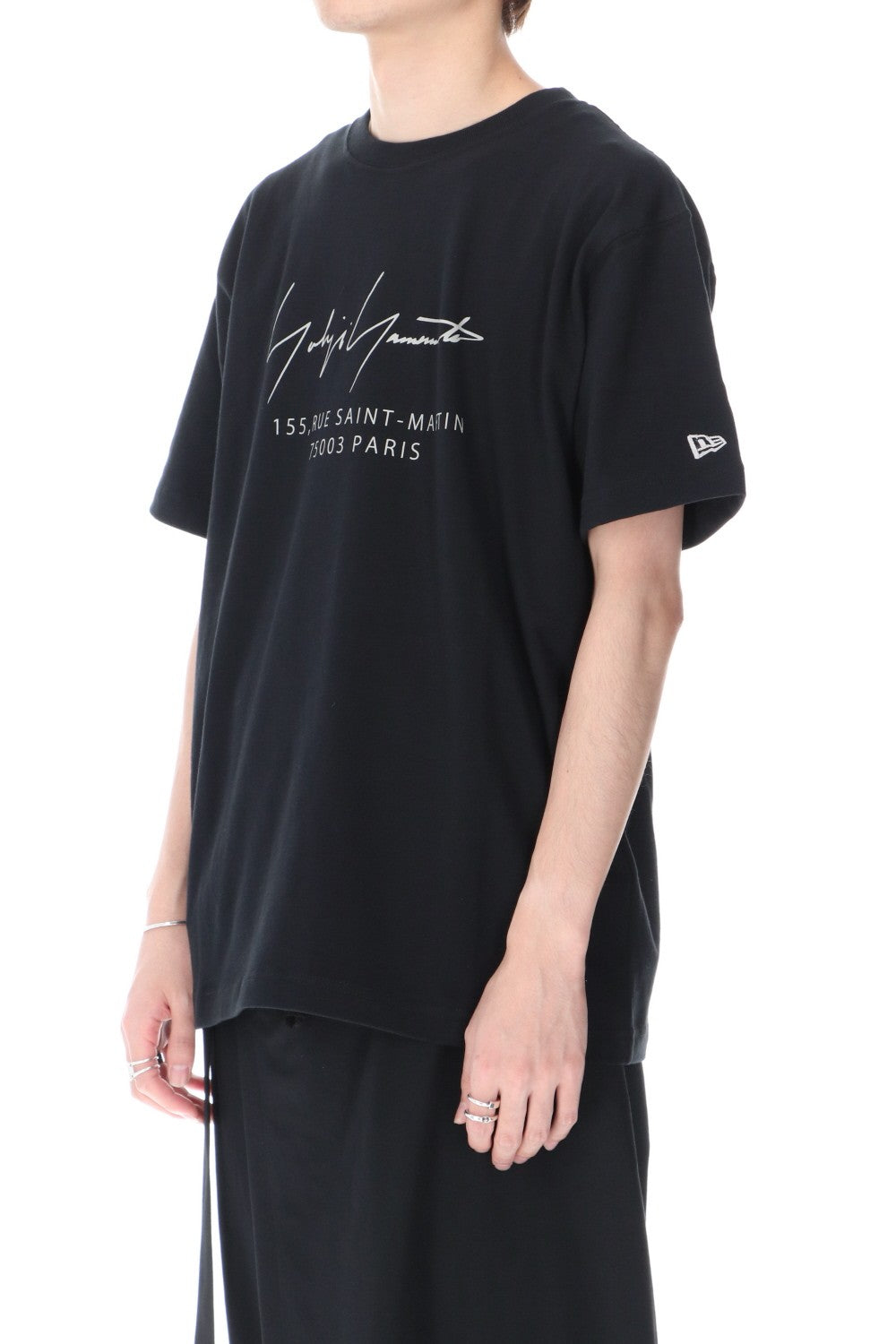 New Era × Yohji Yamamoto Short Sleeve Cotton Tee