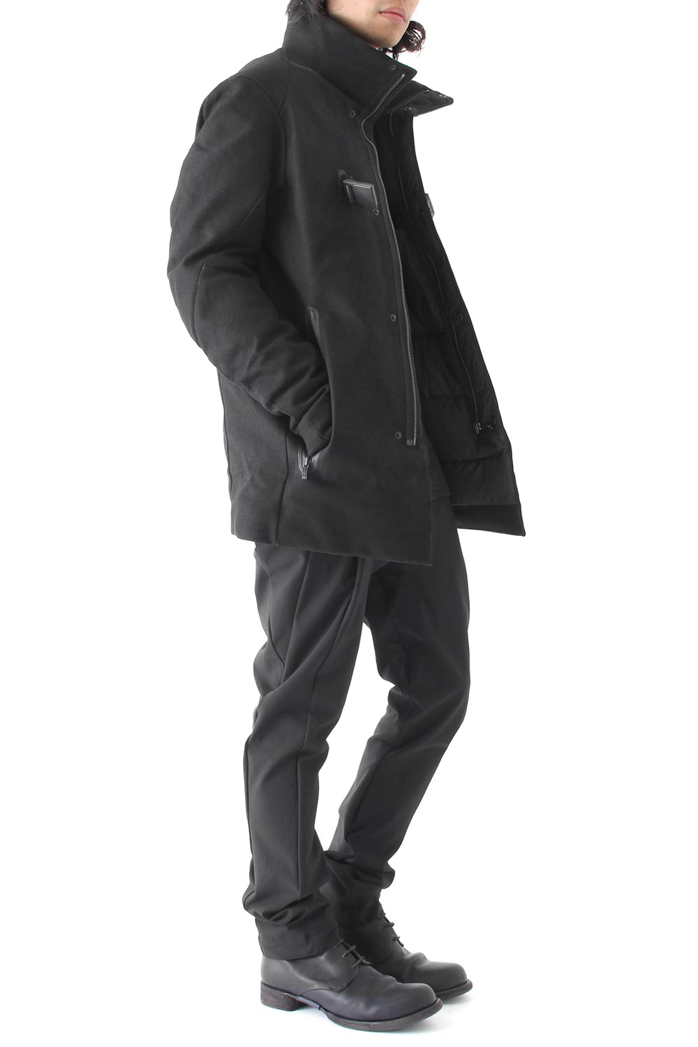 Jacket Mother Goose Down / Charcoal Print