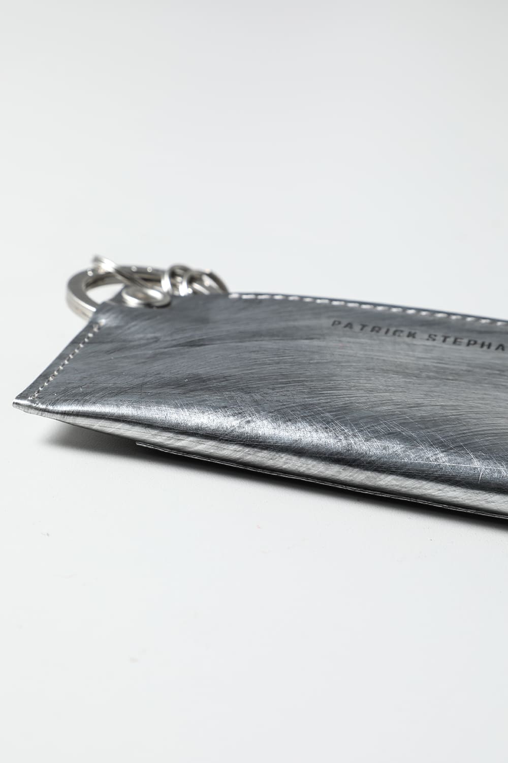 Leather key case & holder 20 scratch SIL