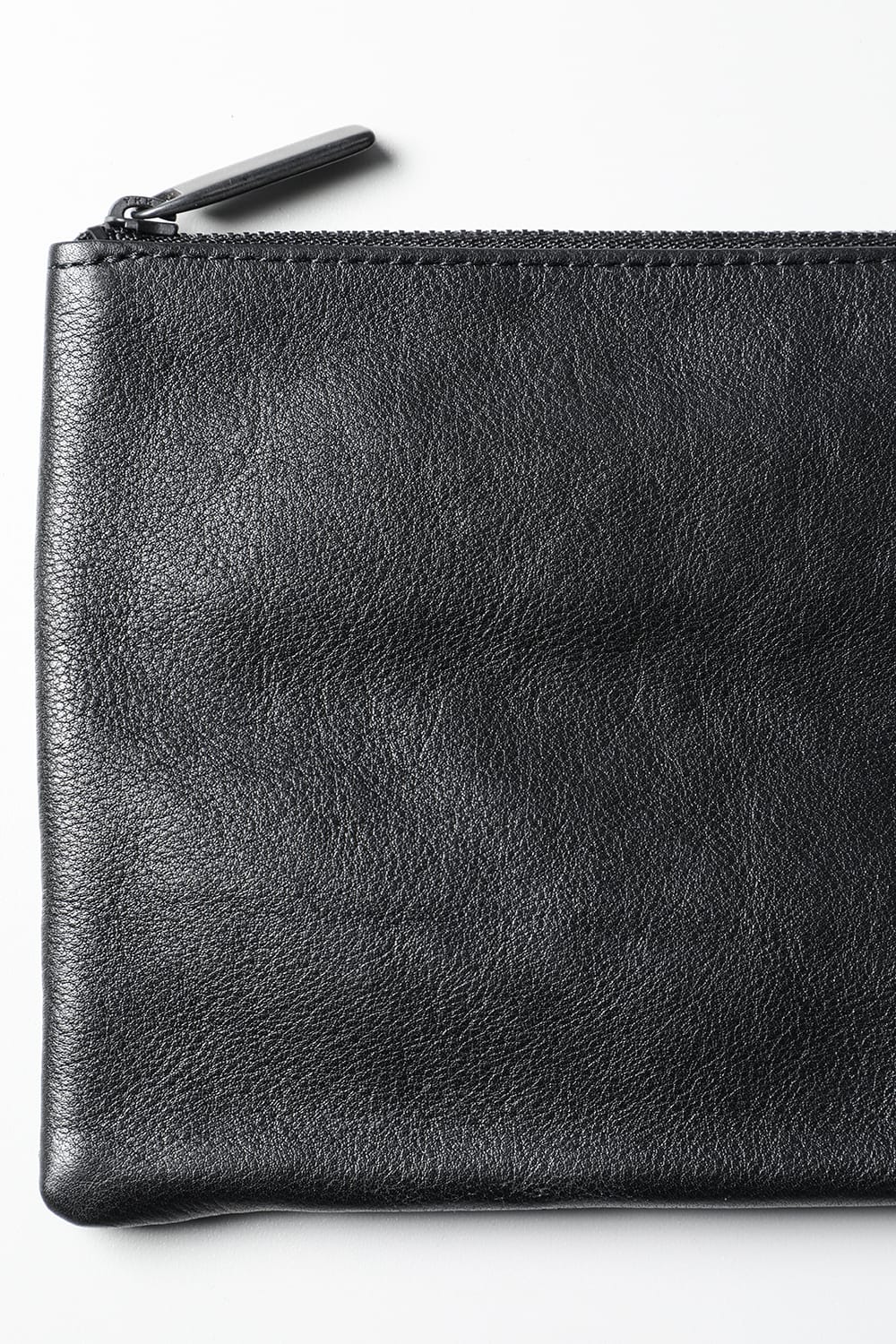 Leather pouch S 20 Black