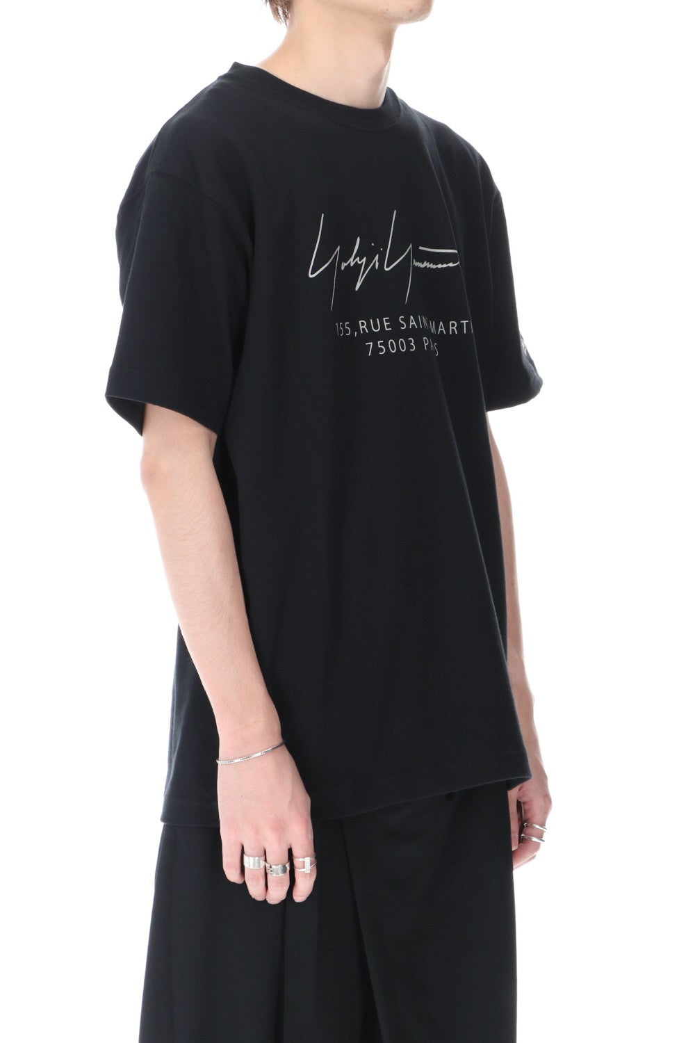 New Era × Yohji Yamamoto Short Sleeve Cotton Tee