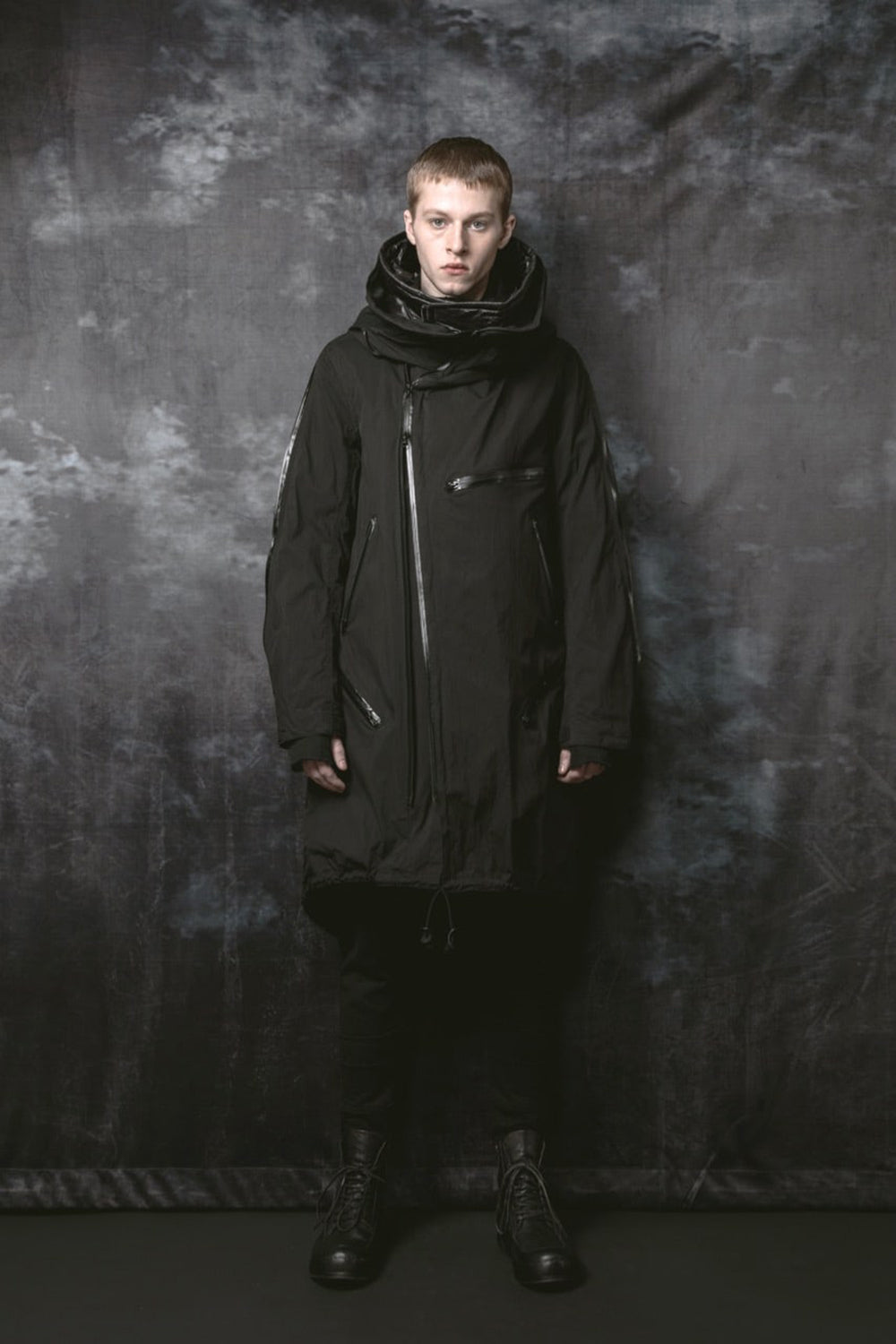 MULTI ZIP MILITARY COAT