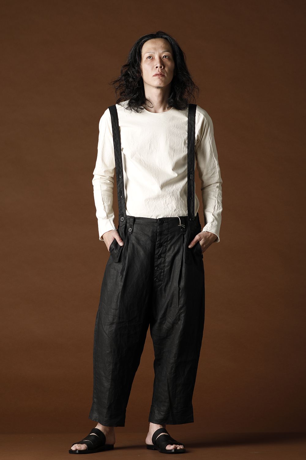 Suspender Pants BARREL -f