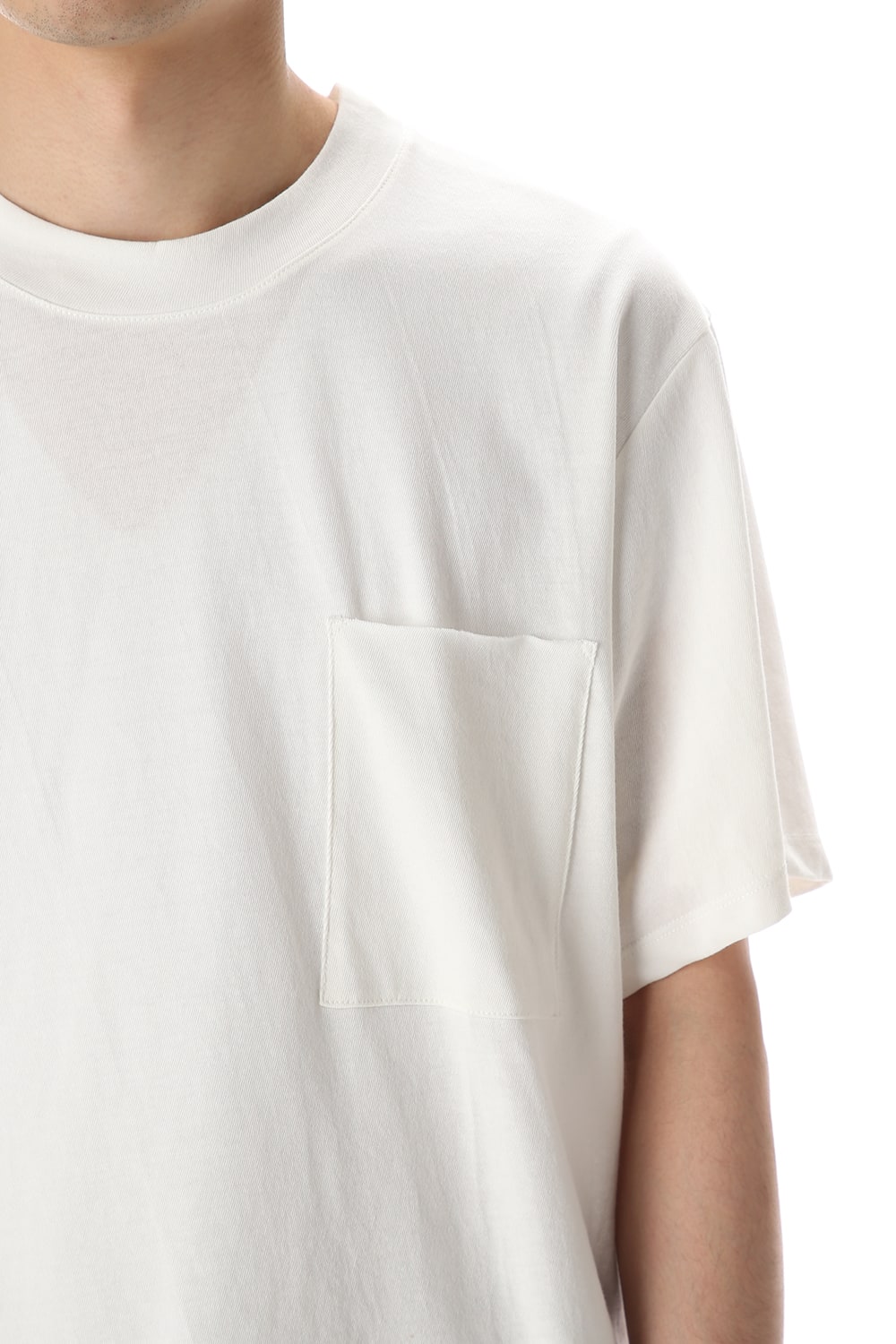 Wide Box Shape T-Shirts PAPER White