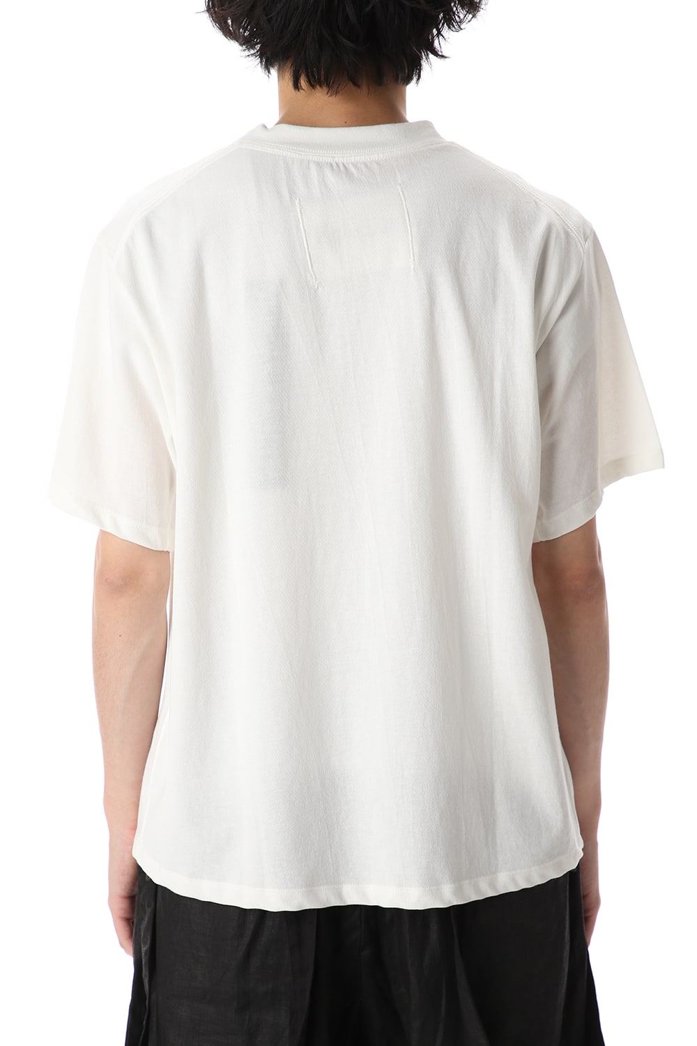 Wide Box Shape T-Shirts PAPER White