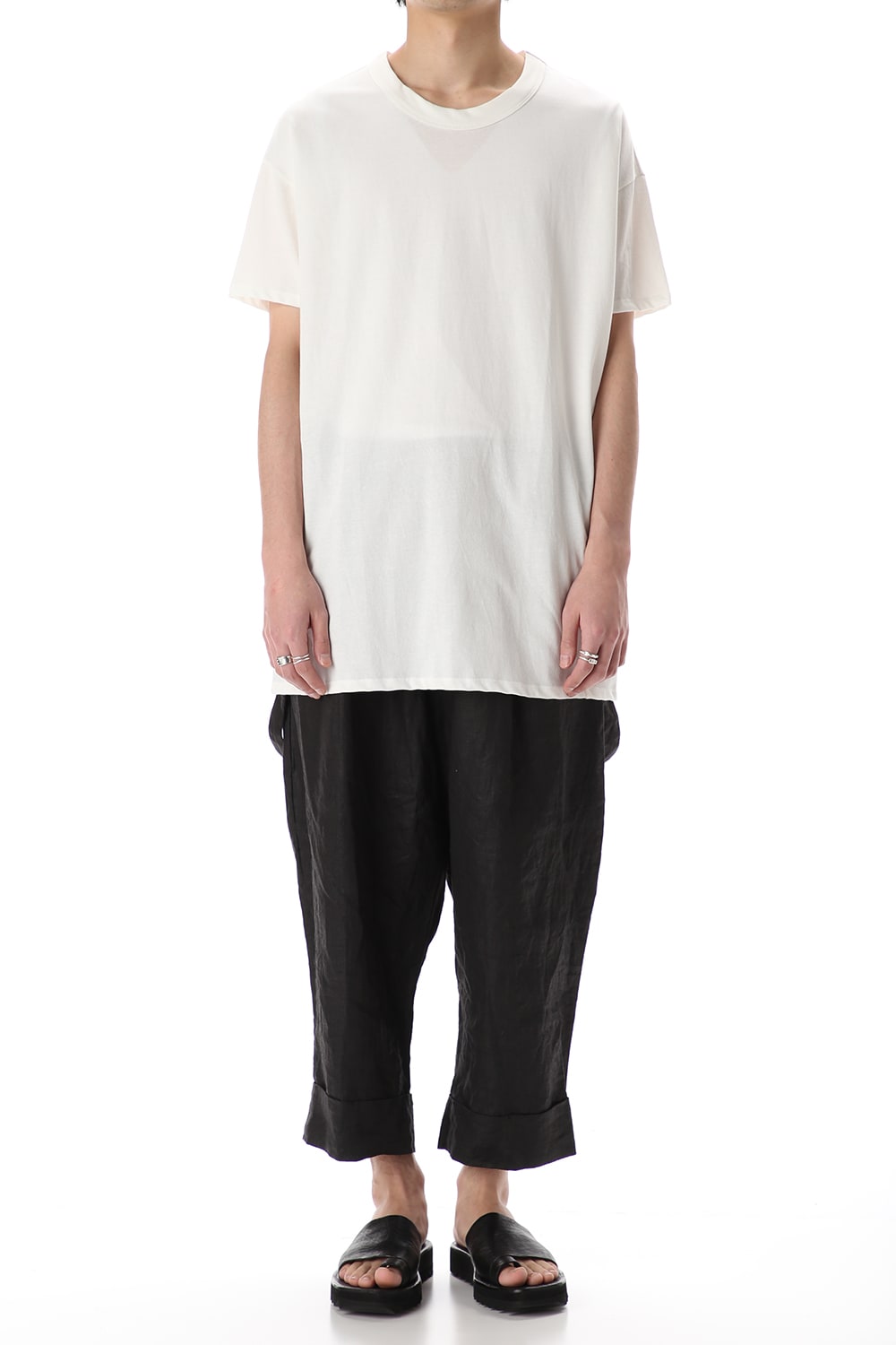 2/3 Sleeve T-Shirts SLEEP White