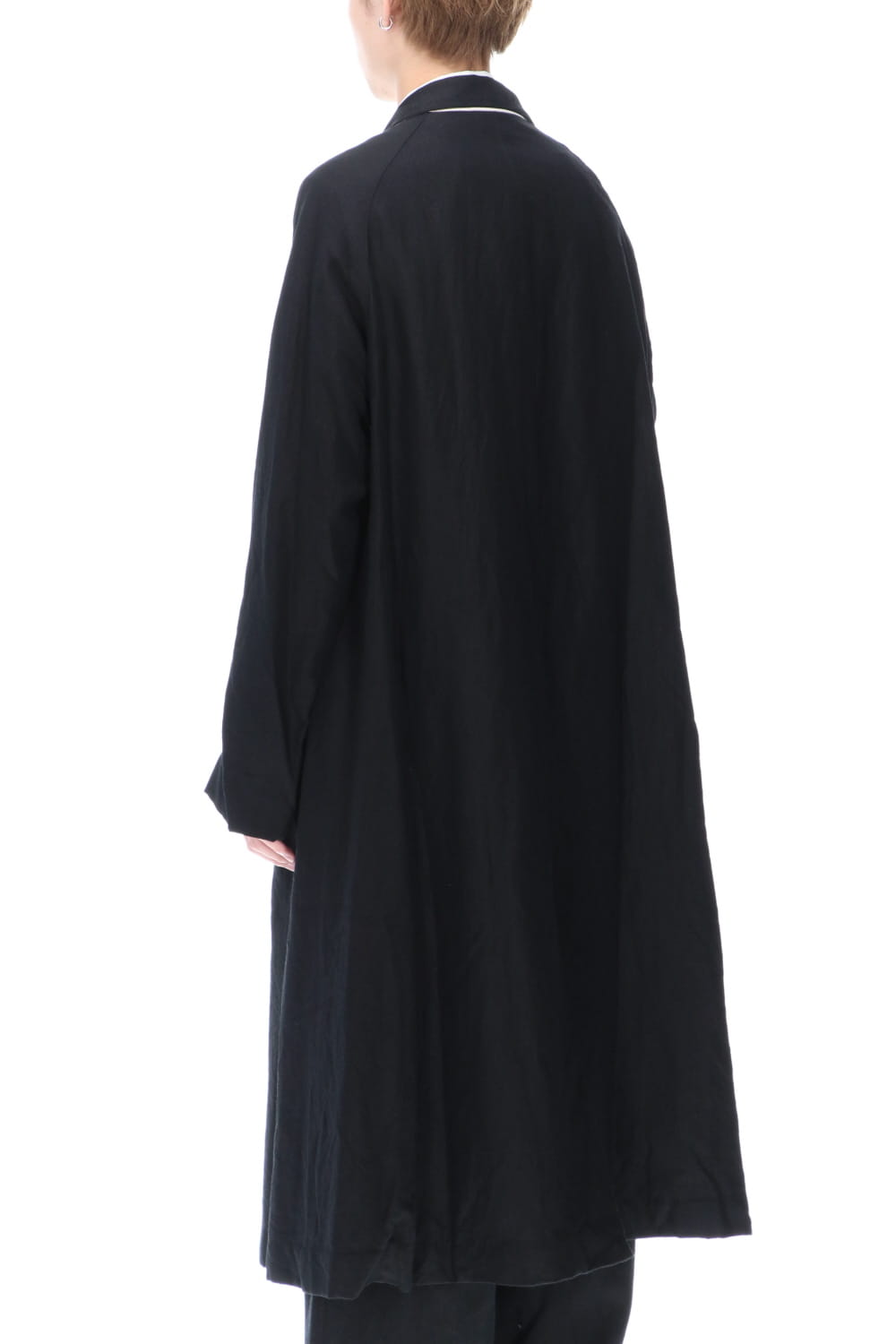 レックス クロノ ウール ラミー ロング コート